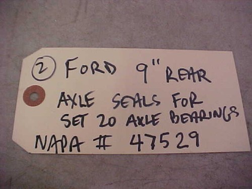 Ford 9 inch rear axle seal Napa # 47529. - Picture 4 of 5