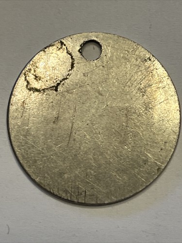 Original Antique Knights of Columbus DOG TAX TAG Round "K of C" Medal Medallion - Picture 6 of 7