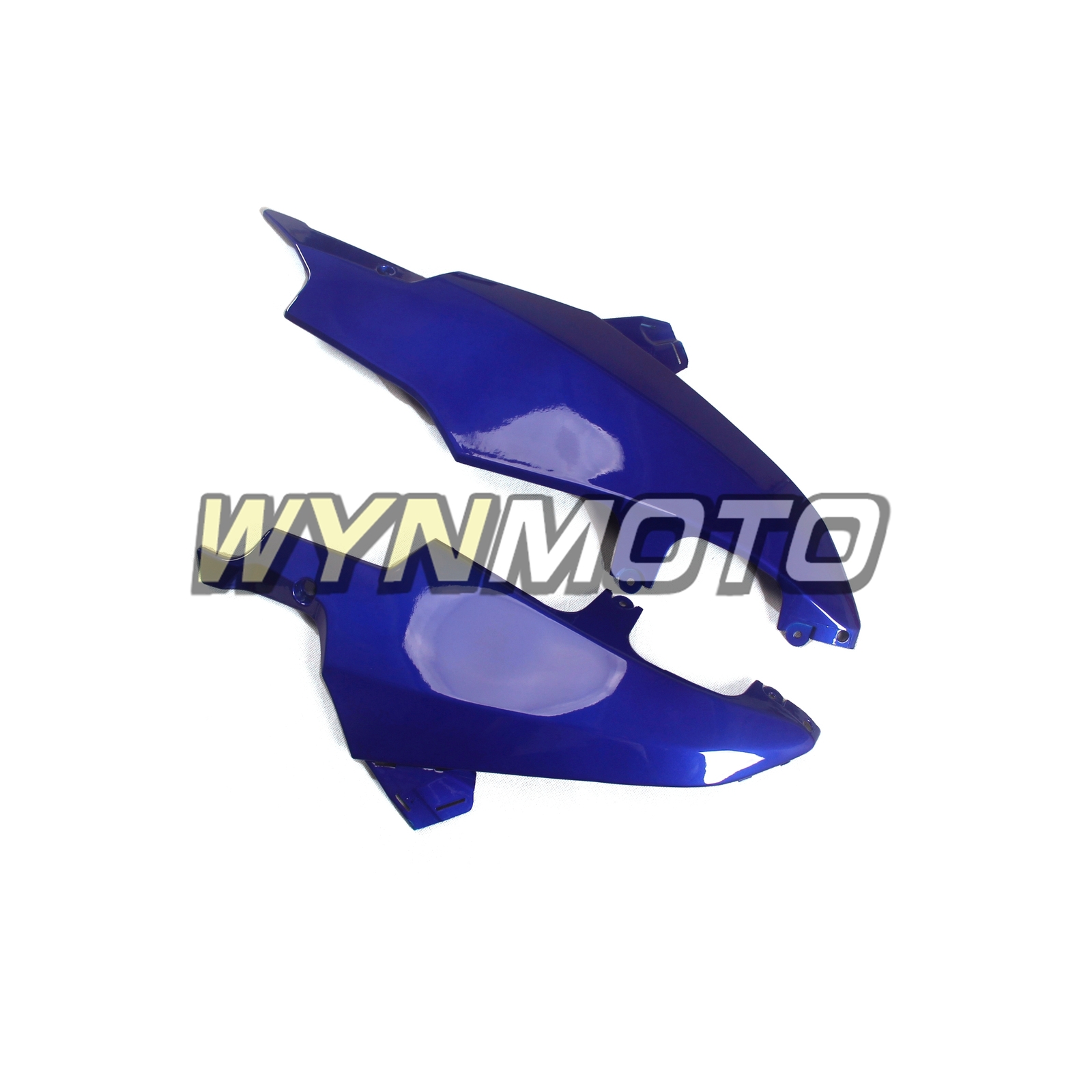 Motorcycle Fairings For Suzuki GSXR600 K8 2008 2009 2010 GSXR750 Blue Black Kit image
