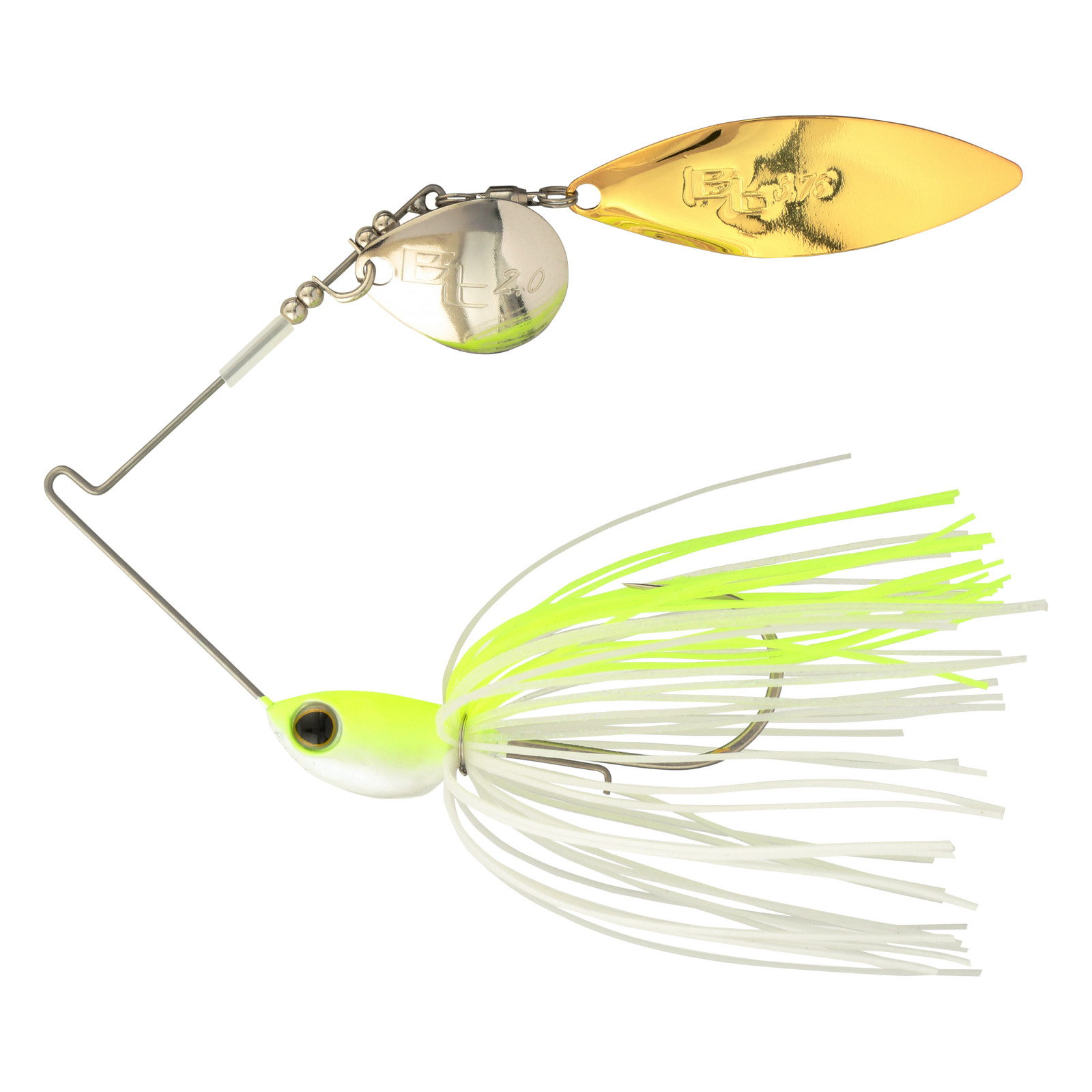 Shimano Chart White SWAGY STRONG TW Spinnerbait (SWAGSTW12CW) Fishing