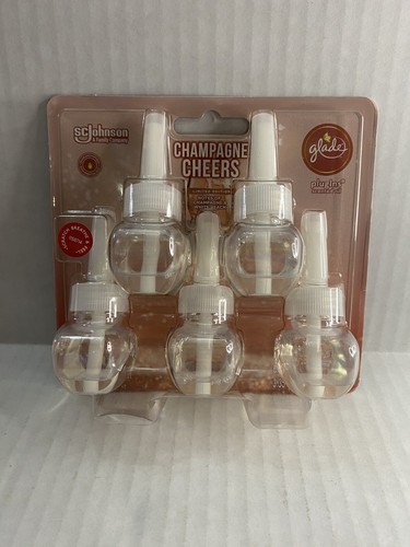 Glade PlugIns aceite de champán perfumado Cheers 5 recargas