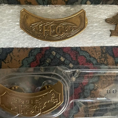 Lot 8 HARLEY DAVIDSON motorcycle NATIONAL HOG VEST JACKET PINs Bike Owners Group - Picture 3 of 11