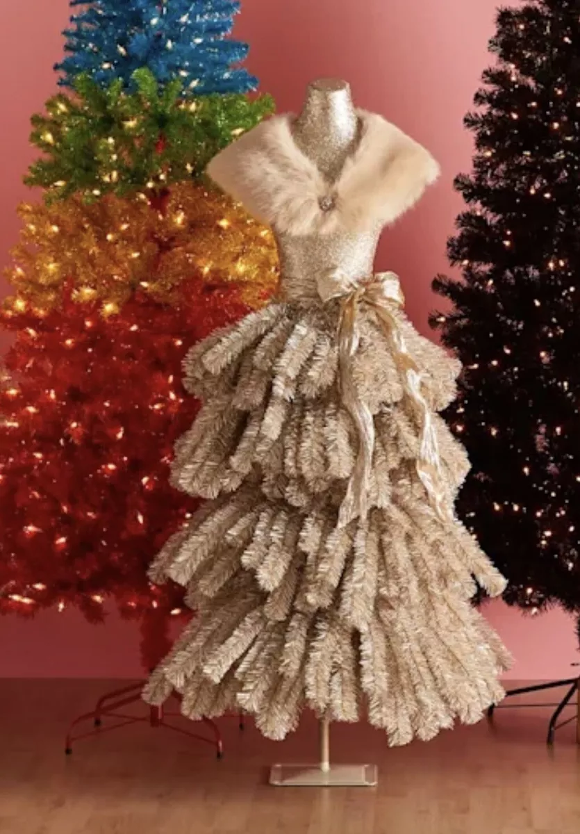 Christmas Tree dress form