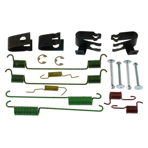 Fits 1990 1991 1992 1993 1994 Geo Metro Rear Brake Drums & Shoes Spring Kit - Picture 2 of 7