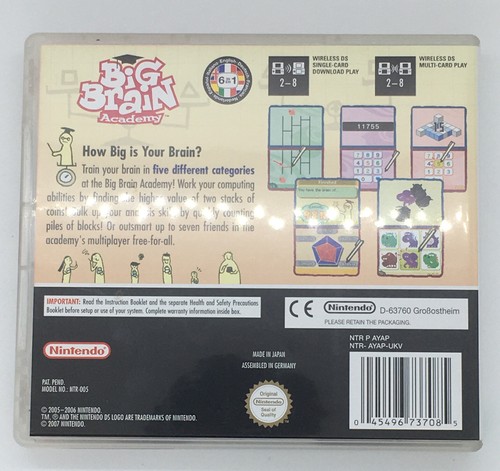 Big Brain Academy Nintendo DS Game - Picture 2 of 3