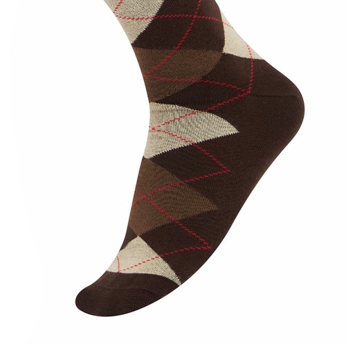 Mysocks Unisexe Long Hauteur Genou Chaussettes Argile Finest Coton Peigné - Picture 29 of 181