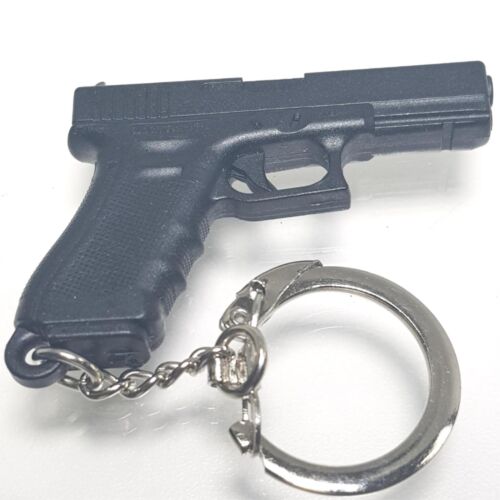 Glock 17 Gen 4 LLAVERO Austria pistola pistola negro plástico sintético NUEVO DE FÁBRICA - Imagen 1 de 8