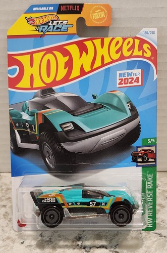 Rastrillo inverso Hot Wheels Later Crater HW 2024 5/5 166/250 NUEVO