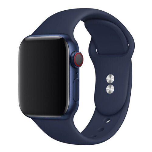 iWatch Band Strap For Apple Watch Ultra 8 7 6 5 SE Series Sport 38-49mm Silicone - Picture 47 of 63