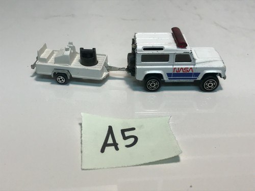 majorette land rover nasa con rimorchio n 266 - Foto 3 di 4
