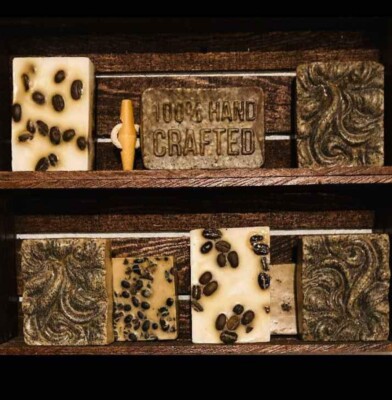 Ranch Hand Texas Pecan Coffee Goat Milk soap 5 oz bar Fast Shipping 