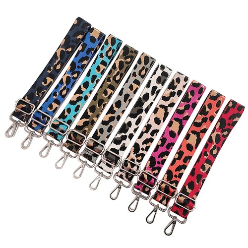 Colorful Leopard Shoulder Bag Strap Crossbody Adjustable Handbag Replacement New - Picture 8 of 41