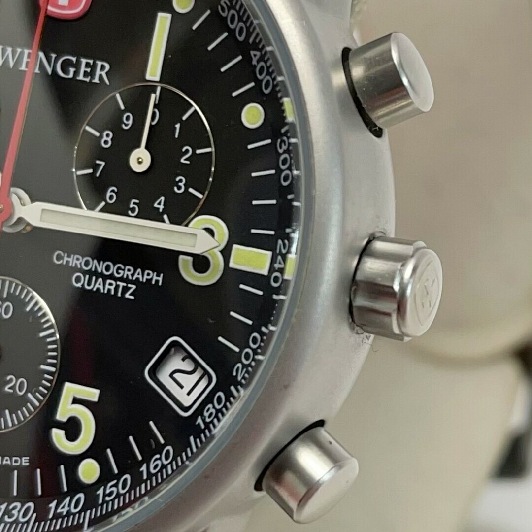 WENGER Command Chrono SMT Design 70725/536.0765 Black Quartz