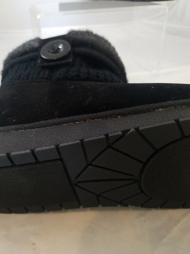 Rampage Parvin Sweater Fur Black Booties Ladies Size 10M  New in Box  - Picture 3 of 5