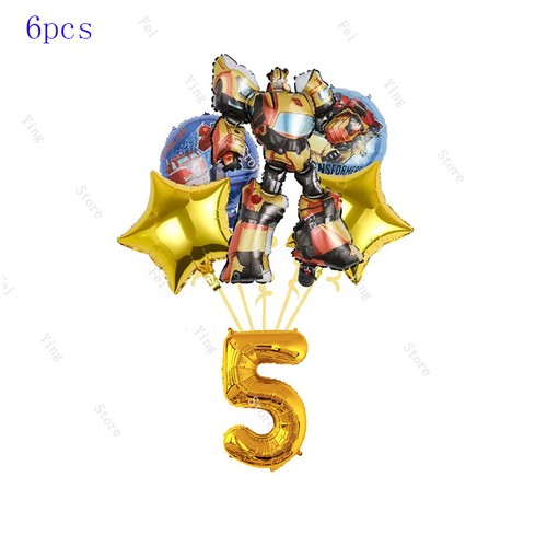 Transformers Birthday Party Decoration Disposable Tableware Supplies Banner Cake - Picture 16 of 38