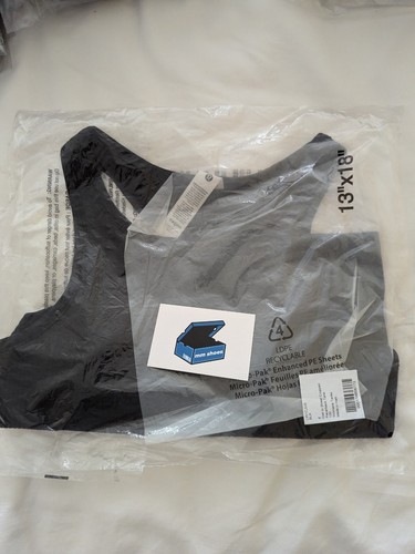 Camiseta sin mangas Lululemon Ebb to Street recortada espalda cruzada negra | UK 10 | US 6 | NUEVA CON ETIQUETAS - Imagen 4 de 6