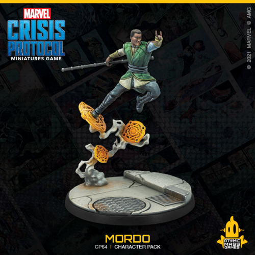 Juego de miniaturas de protocolo de crisis de Marvel - Mordo y antiguo - Imagen 2 de 4