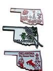 Oklahoma Sooners State Refrigerator Magnets Travel Memorabilia Oil Rigs Bird...