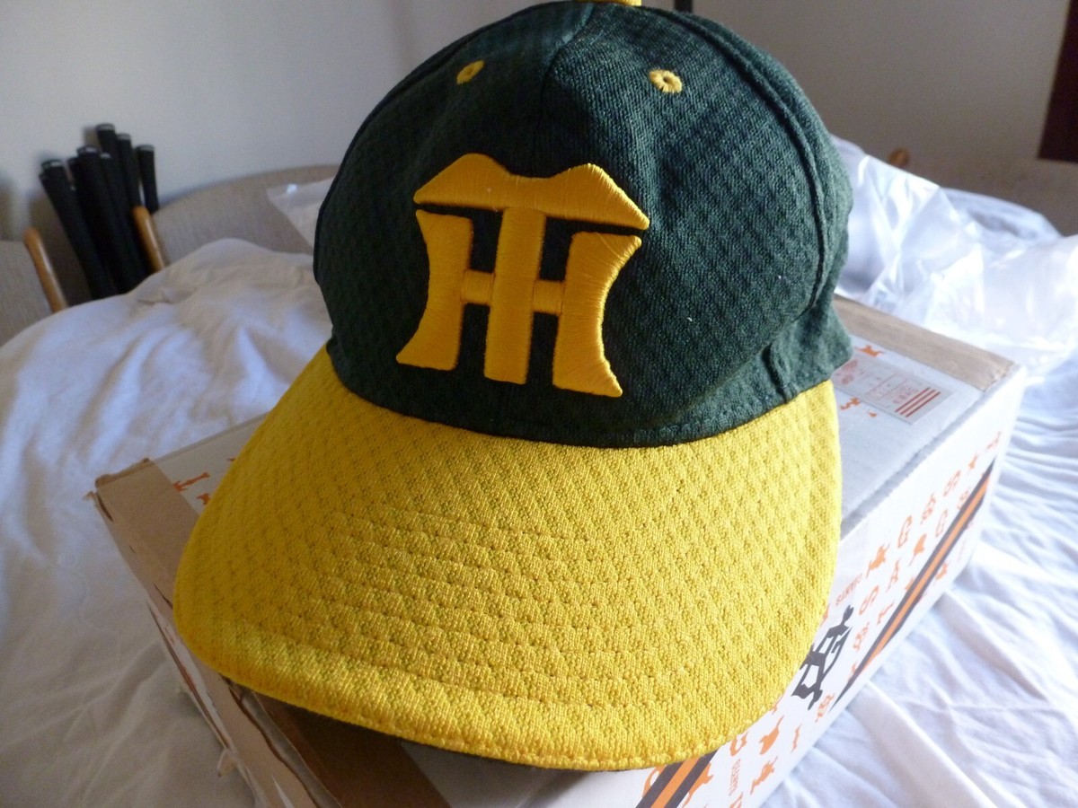 NEW MIZUNO Japan OSAKA HANSHIN TIGERS Baseball Cap Hat GREEN