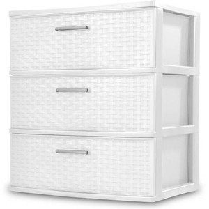 Image Is Loading 3 Drawer Dresser Storage Plastic Clothes Organizer White Image Is Loading 3 Drawer Dresser Storage Plastic Clothes Organizer White