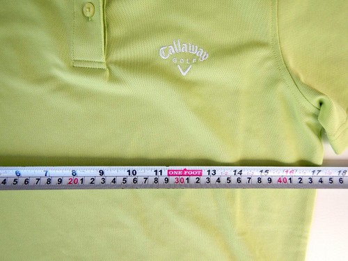 Callaway Women's Lime Green Polo Golf Shirt - Size 10 - Picture 4 of 8