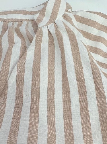 Women Summer Striped Beach Vacation Mini Dress 3/4 Sleeve Boho Chic Outfits Tuni - Picture 21 of 33