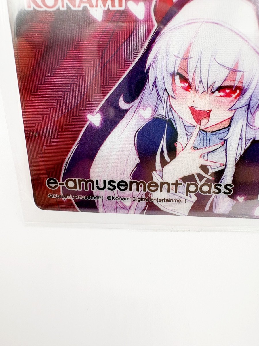NEW Konami e-AMUSEMENT PASS Card Grim Aloe BOMBERGIRL bomber