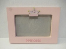 Fetco Home Decor - 3x5 Pink Wood Picture Photo Frame - Princess