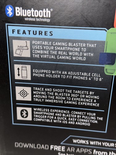 Juego Láser Realidad Aumentado Bluetooth Edad 8+ Bluetooth Imagen Más Nílida NUEVO A19 - Imagen 14 de 19