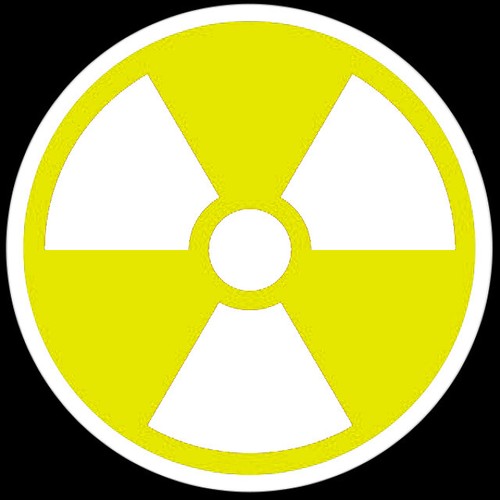 Pegatina de radiación nuclear - Calcomanía de seguridad nuclear - Elige el tamaño del color - Imagen 4 de 6