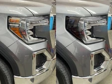 CRUX MOTORSPORTS HEADLIGHT TINT OVERLAYS FOR 2019 - 2021 GMC SIERRA