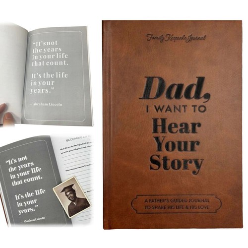 Dad, I Want to Hear Your Story / Mom, I Want to Hear Your Story Guided Journal - Picture 3 of 33
