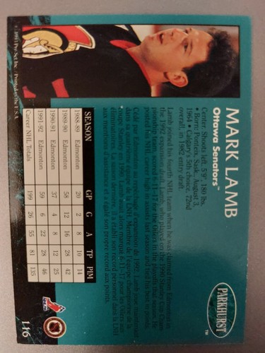 1992-1993 - PARKHURST HOCKEY CARDS series 1 - PICK YOUR CARD From The LIST - Picture 156 of 311