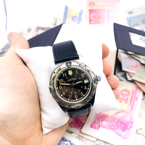 🔥Rare Amphibian Vostok Classic Komandirskie Wostok Watch Automatic 2416 Service - Picture 7 of 12