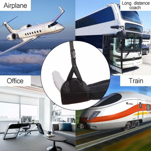 Portable Foot Rest Relax Travel Hammock Carry Flight Airplane Memory Foam Pad US - Picture 13 of 17