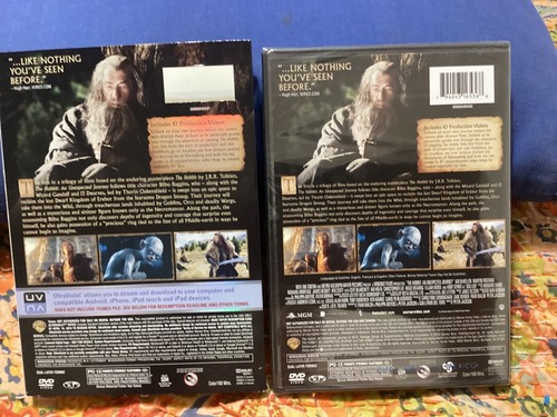 HOBBIT, AN UNEXPECTED JOURNEY SEALED, WIDESCREEN 2 DISC SPECIAL EDIT. w/SLIPCASE - Picture 4 of 6