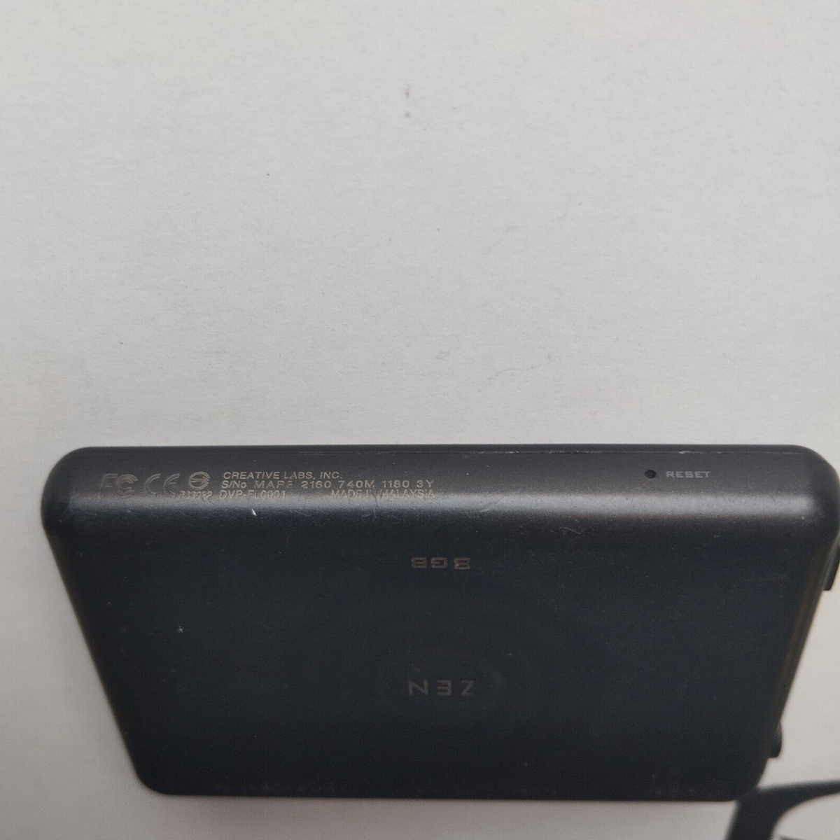 ジャンク Creative Zen DVP-FL0001 No Display 8 GB Junk For Parts | eBay
