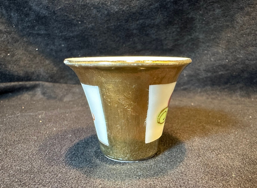 Chinese Miniature Dragon Phoenix Porcelain Mini Tea Cup - Picture 4 of 6