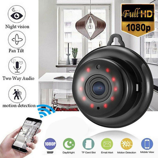 HD Wireless WIFI Spy Hidden IP Security Camera Mini DV Recorder DVR Night Vision