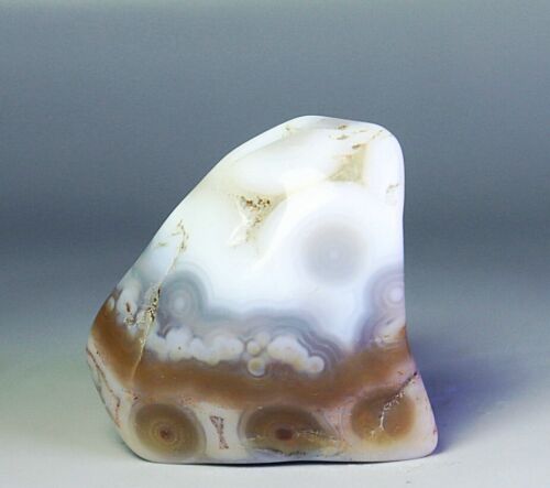 Natural Ocean Jasper Agate Eye Quartz Crystal Pendant Reiki Palm Stone Specimen - Picture 2 of 10