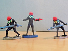 3 Britains 54mm Space Alien's from 1981 Starguard  Apr. Listing 