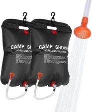 2 Set or 1set Solar Camp Shower Camping Shower Bag Solar Shower Bag Solar portab