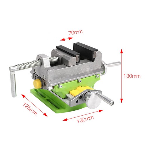 Milling Machine Compound Work Table Cross Slide Bench Drill Press Vise X Y Axis - Bild 5 von 12