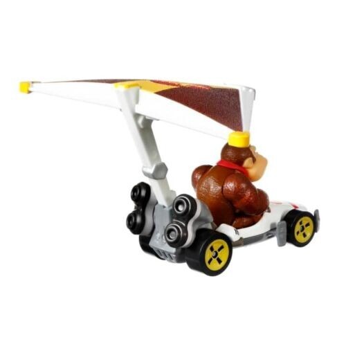 Hot Wheels Super Mario Kart DONKEY KONG SUPER GLIDER 1:64 Diecast Cars Model - Picture 2 of 3