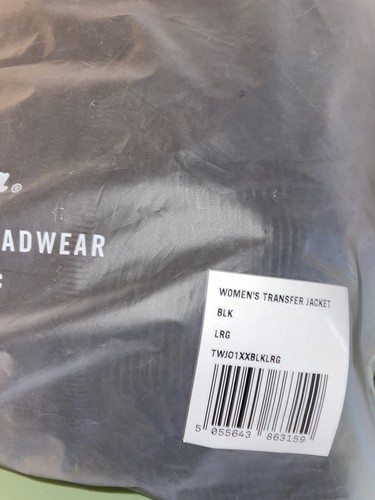 RAPHA Women's Black - Transfer Cycling Jacket Size Large NWT - Picture 11 of 12