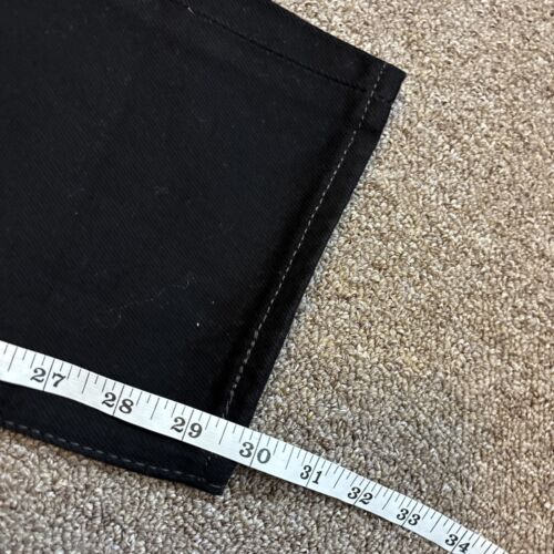 Levis 501 Original Fit Mens Jeans Straight Leg Button Fly Size 28x30 Black - Picture 3 of 11