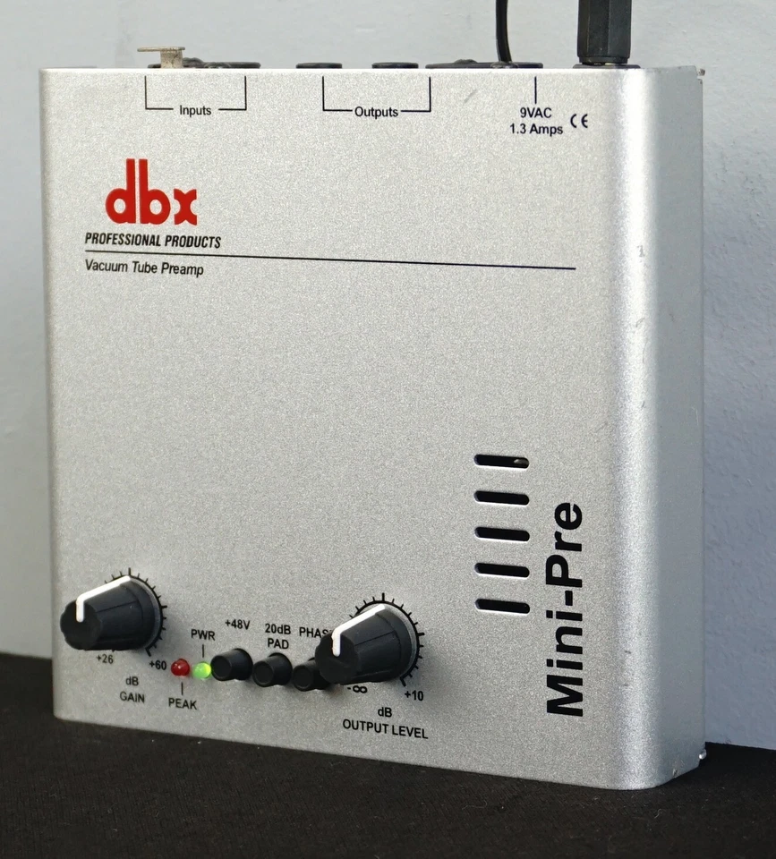 DBX Professional Products Mini-Pre Vacuum Tube Preamp - Image 4 of 4