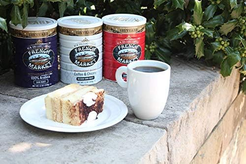 Kaffee & Chicorée Restaurant Mischung Mittel-Dunkel Röstung Gemahlener Kaffee, 12 Unzen Dose (Pac - Bild 5 von 12