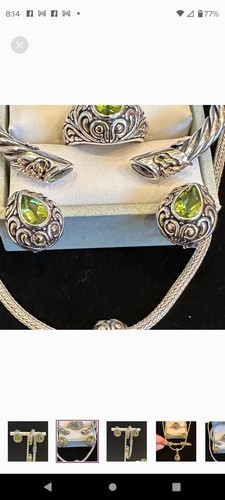 Samuel B Retired Bracelet And Earrings - Picture 5 of 6