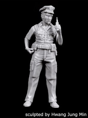 Black Dog 1/35 NYPD Policeman New York City Police Officer